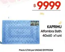 Nini Mayorista Kaprimu alfombra bath oferta