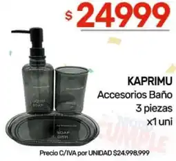 Nini Mayorista Kaprimu accesorios baño oferta