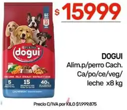 Nini Mayorista Dogui alim.p/perro cach. ca/po/ce/veg/ leche oferta