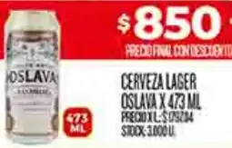 Supermercados DIA Cerveza lager oslava oferta