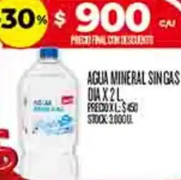 Supermercados DIA Dia agua mineral singas oferta