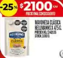 Supermercados DIA Hellmann's mayonesa clásica oferta