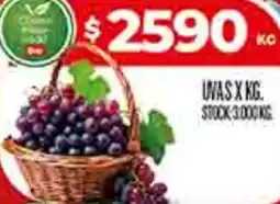Supermercados DIA Uvas oferta