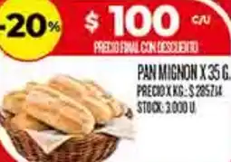Supermercados DIA Pan mignon oferta