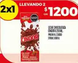 Supermercados DIA Cindor leche chocolatada oferta