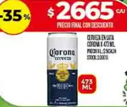 Supermercados DIA Corona cerveza en lata oferta
