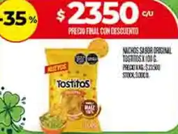 Supermercados DIA Tostitos nachos sabor original oferta
