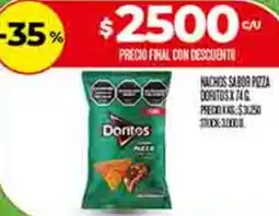 Supermercados DIA Doritos nachos sabor pizza oferta