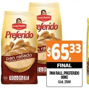 Supermercados Yaguar Pan Rall. Preferido 500g oferta