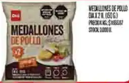 Supermercados DIA Dia medallones de pollo oferta