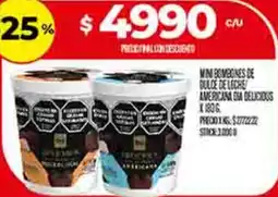 Supermercados DIA Dia mini dulce de leche chocolates avercana oferta