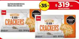 Supermercados DIA Dia galletitas de agua crackers oferta