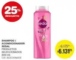 Atomo Conviene Sedal shampoo / acondicionador oferta