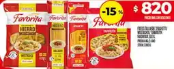 Supermercados DIA Favorita fideos tallarin oferta