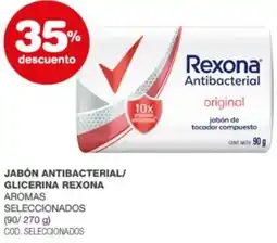 Atomo Conviene Rexona jabón antibacterial/ glicerina oferta