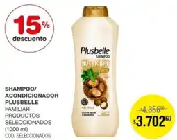 Atomo Conviene Plusbelle shampoo/ acondicionador oferta