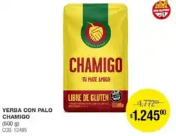 Atomo Conviene Chamigo yerba con palo oferta