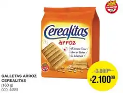 Atomo Conviene Cerealitas galletas arroz oferta