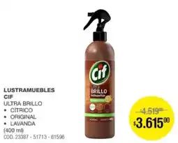 Atomo Conviene Cif lustramuebles ultra brillo oferta