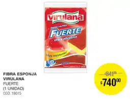 Atomo Conviene Virulana fuerte fibra esponja oferta