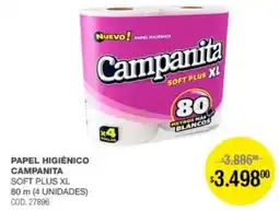 Atomo Conviene Campanita papel higiénico soft plus xl oferta