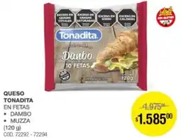 Atomo Conviene Tonadita queso en fetas oferta