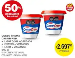 Atomo Conviene Casancrem queso crema oferta