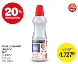 Atomo Conviene Tuy edulcorante líquido clásico oferta