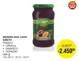 Atomo Conviene Emeth mermelada ciruela frasco oferta