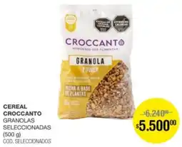 Atomo Conviene Croccanto cereal granolas seleccionadas oferta