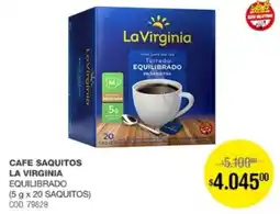 Atomo Conviene La virginia cafe saquitos oferta