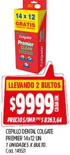 Supermercados Yaguar Colgate cepillo dental premier oferta