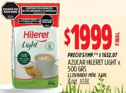 Supermercados Yaguar Hileret azucar light oferta