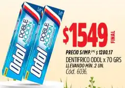 Supermercados Yaguar Odol dentifrico oferta