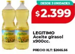 Supermayorista Vital Legitimo girasol aceite oferta