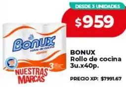Supermayorista Vital Bonux rollo de cocina oferta