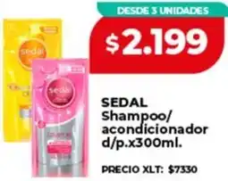 Supermayorista Vital Sedal shampoo/ acondicionador d/p oferta
