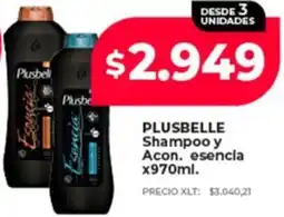 Supermayorista Vital Plusbelle shampoo y acon. esencia oferta