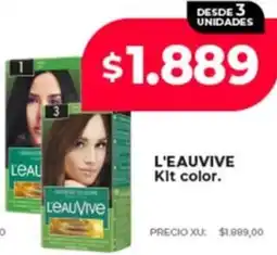 Supermayorista Vital L'eauvive kit color oferta
