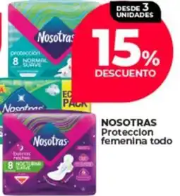 Supermayorista Vital Nosotras proteccion femenina todo oferta