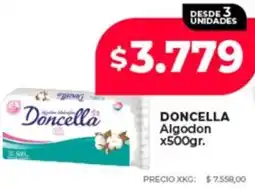 Supermayorista Vital Doncella algodon oferta