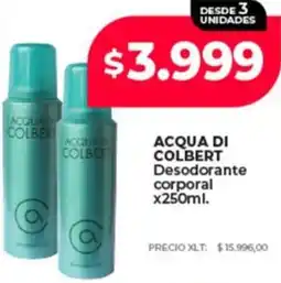 Supermayorista Vital Acqua di colbert desodorante corporal oferta