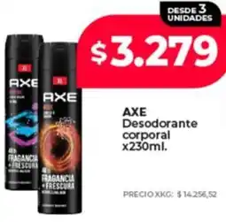 Supermayorista Vital Axe desodorante corporal oferta