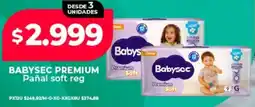 Supermayorista Vital Babysec premium pañal soft reg oferta