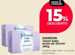 Supermayorista Vital Johnson jabon baby antes de dormir oferta