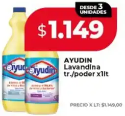 Supermayorista Vital Ayudín lavandina tr./poder oferta