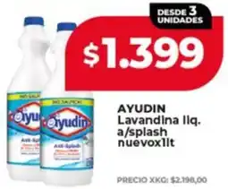 Supermayorista Vital Ayudín lavandina liq. a/splash nuevo oferta
