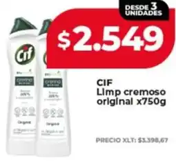 Supermayorista Vital Cif limp cremoso original oferta