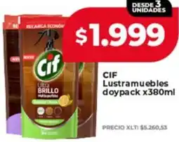 Supermayorista Vital Cif lustramuebles doypack oferta