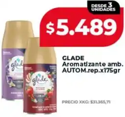 Supermayorista Vital Glade aromatizante amb. autom.rep. oferta
